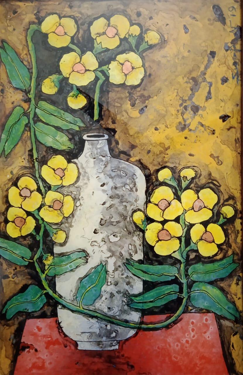 "Flower Vase 3" - ArtRekha