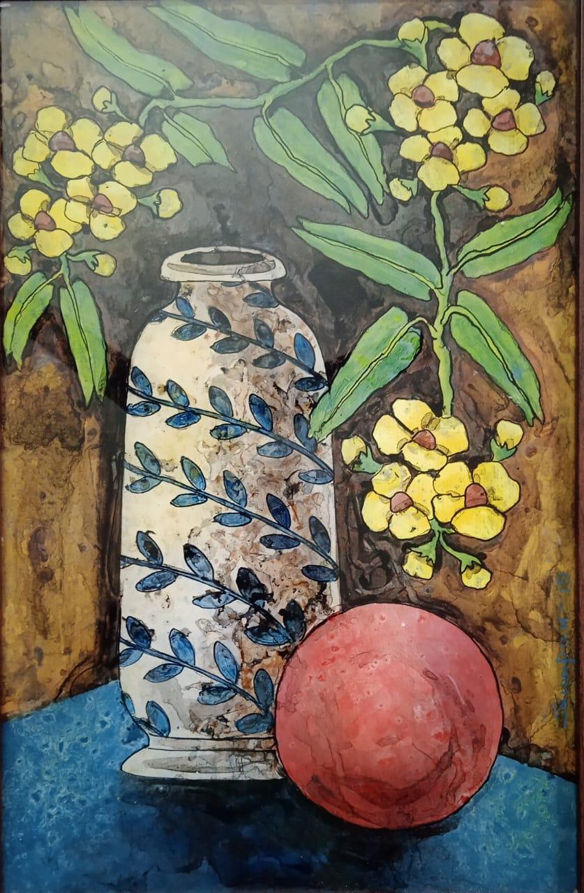 "Flower Vase 4" - ArtRekha