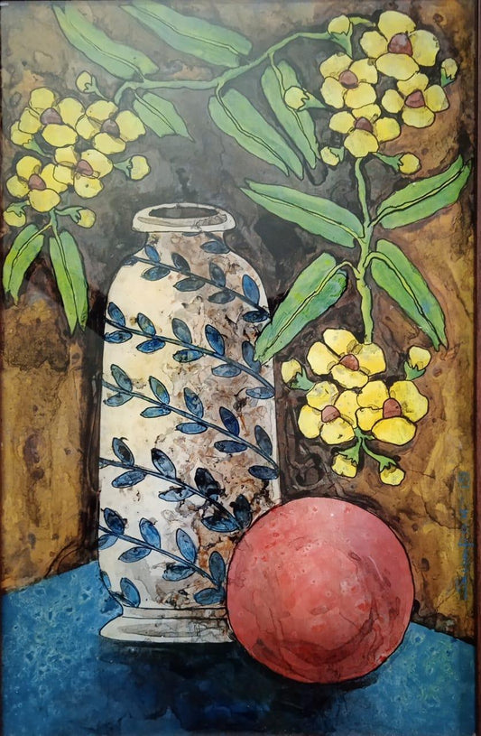 "Flower Vase 4" - ArtRekha