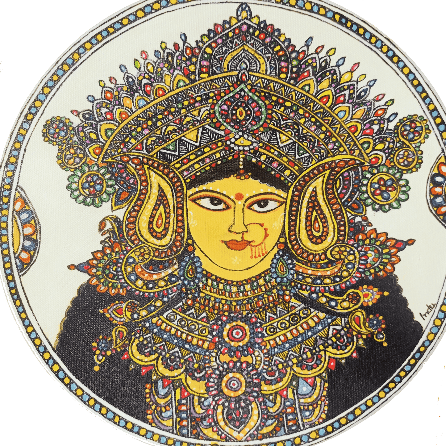 "Goddess Durga" - ArtRekha