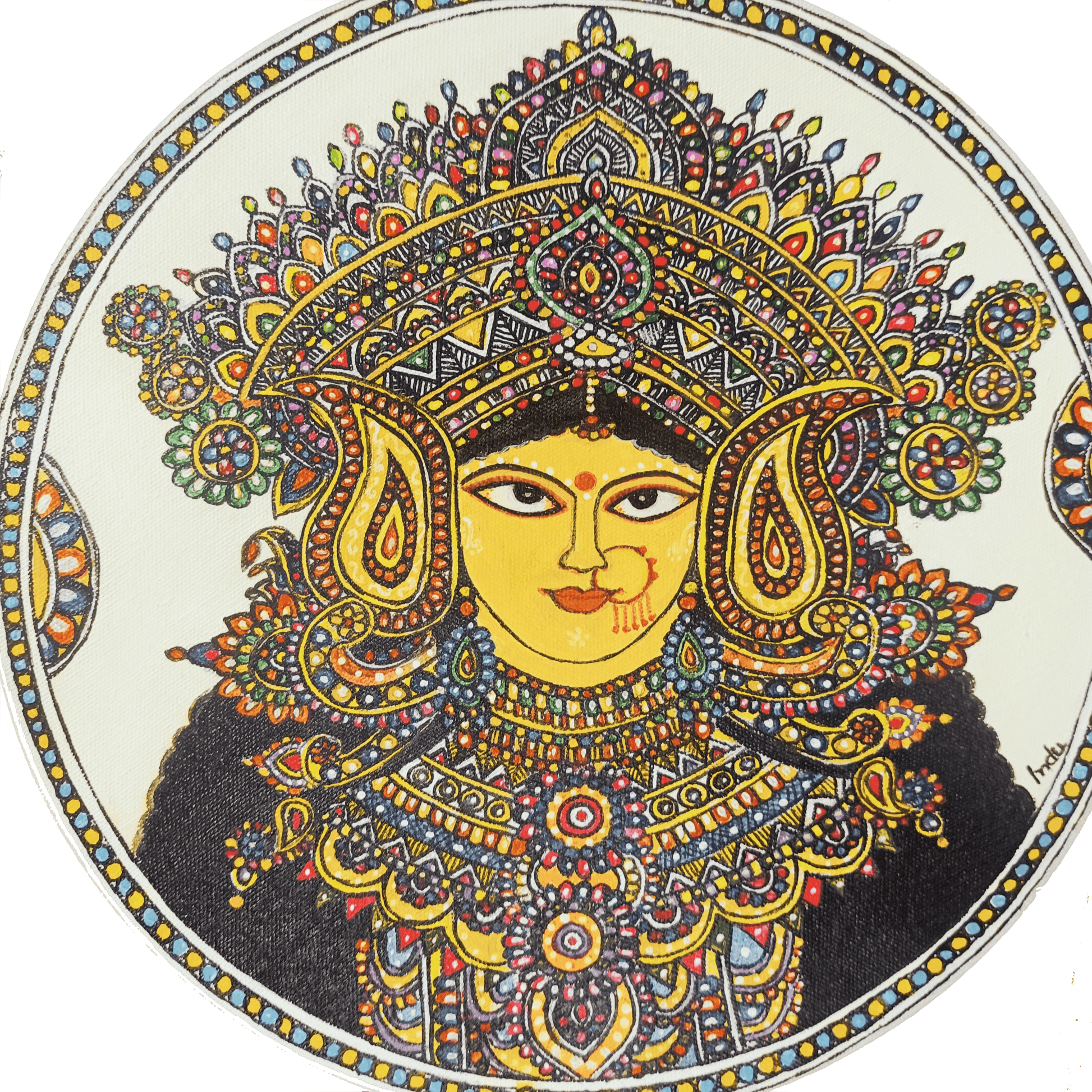 "Goddess Durga" - ArtRekha